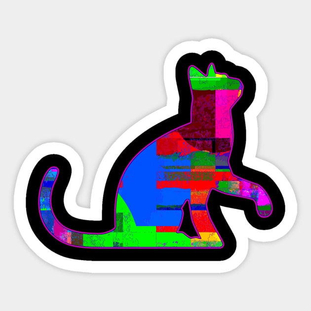 Complex Cat Feeding Sticker by crunchysqueak